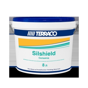 Краска фасадная силиконовая Terraco Silshield Pastel под колеровку 8 л