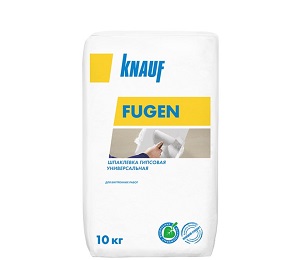 Шпаклевка гипсовая универсальная Knauf Fugen, 10 кг Шпаклевка гипсовая универсальная Knauf Fugen, 10 кг
