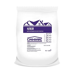 Штукатурка гипсовая Суффикс, 3 кг