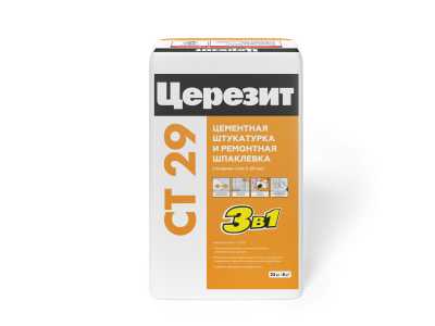 Штукатурка цементная Ceresit CT 29, 25 кг Штукатурка цементная Ceresit CT 29, 25 кг