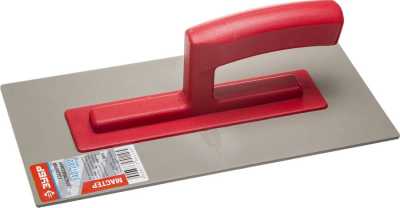 ЗУБР 140х280 мм, толщина 3 мм, ударопрочная, пластиковая, Штукатурная гладилка, МАСТЕР (0814)