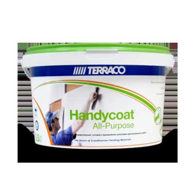 Шпаклевка готовая универсальная Terraco Handycoat All-Purpose, 3,5 кг