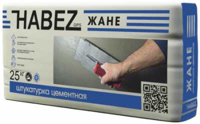 Штукатурка цементная Habez Жане, 25 кг