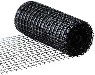 Сетка кладочная базальтовая 50/50 кН/м (25*25) Базальтекс 0,37м/50м Bautex